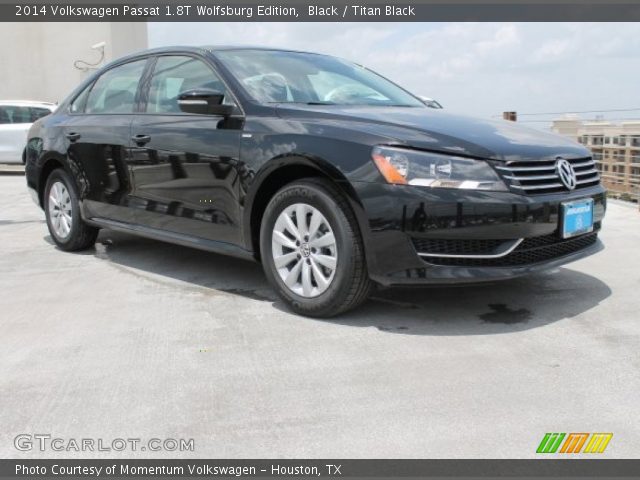 2014 Volkswagen Passat 1.8T Wolfsburg Edition in Black