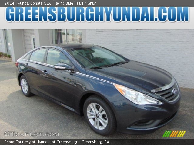 2014 Hyundai Sonata GLS in Pacific Blue Pearl