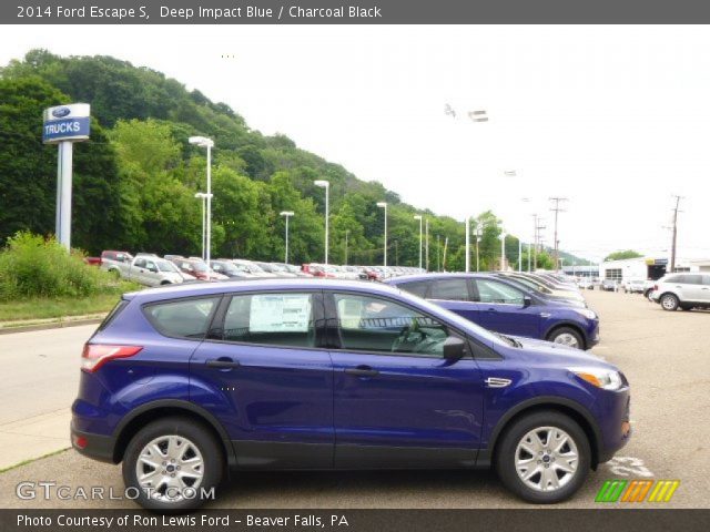2014 Ford Escape S in Deep Impact Blue