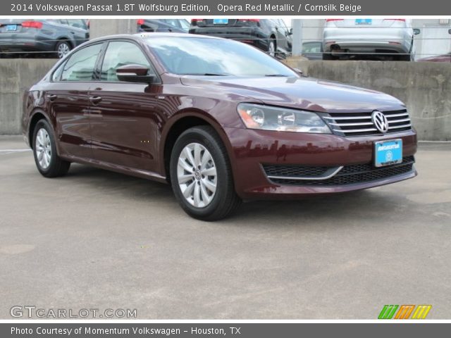 2014 Volkswagen Passat 1.8T Wolfsburg Edition in Opera Red Metallic