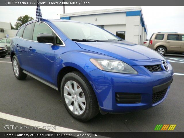 2007 Mazda CX-7 Sport in Electric Blue Mica