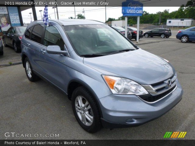 2011 Honda CR-V EX-L 4WD in Glacier Blue Metallic
