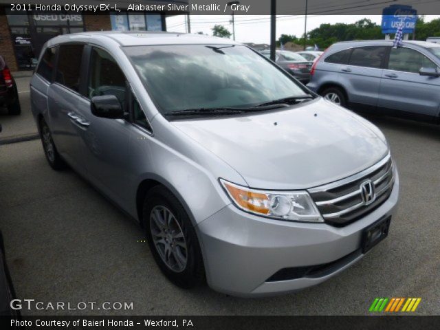 2011 Honda Odyssey EX-L in Alabaster Silver Metallic