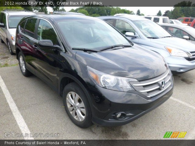 2012 Honda CR-V EX 4WD in Crystal Black Pearl