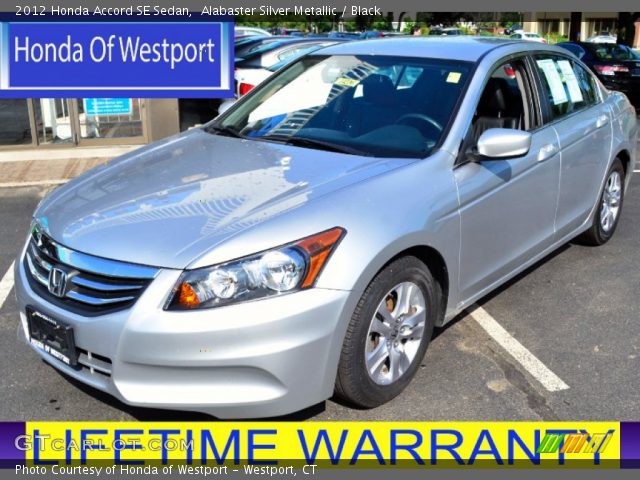 2012 Honda Accord SE Sedan in Alabaster Silver Metallic