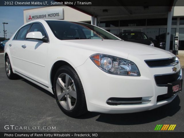 2012 Chevrolet Malibu LT in Summit White