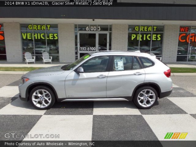 2014 BMW X1 sDrive28i in Glacier Silver Metallic