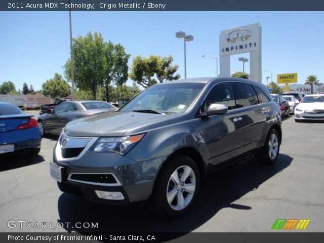 2011 Acura MDX Technology in Grigio Metallic