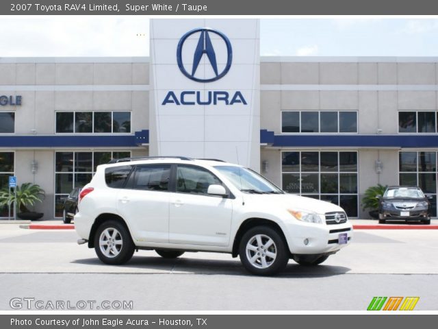 2007 Toyota RAV4 Limited in Super White
