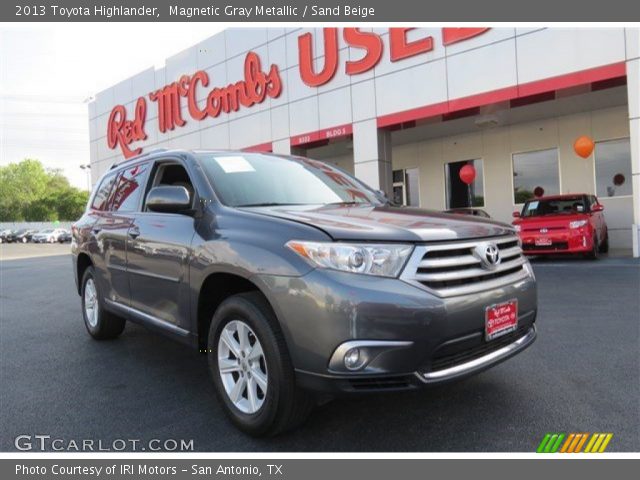 2013 Toyota Highlander  in Magnetic Gray Metallic