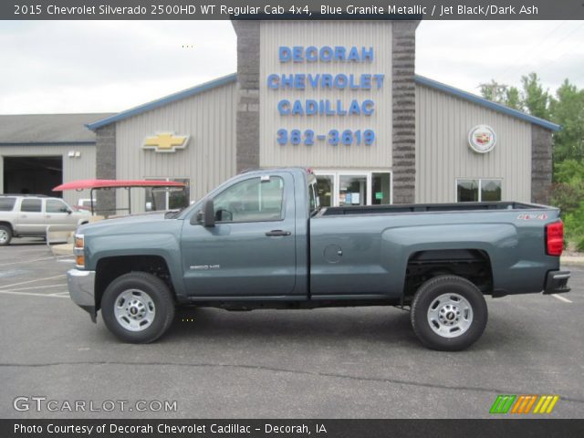 2015 Chevrolet Silverado 2500HD WT Regular Cab 4x4 in Blue Granite Metallic