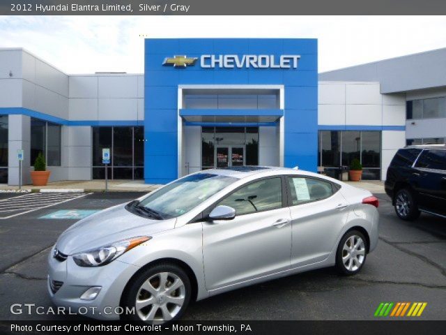 2012 Hyundai Elantra Limited in Silver