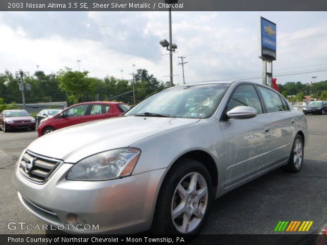 2003 Nissan Altima 3.5 SE in Sheer Silver Metallic
