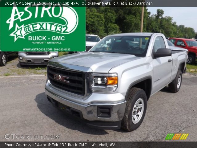 2014 GMC Sierra 1500 Regular Cab 4x4 in Quicksilver Metallic