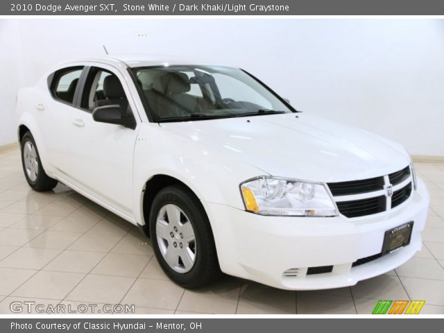 2010 Dodge Avenger SXT in Stone White