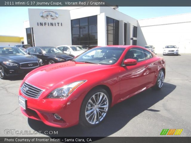 2011 Infiniti G 37 Journey Coupe in Vibrant Red