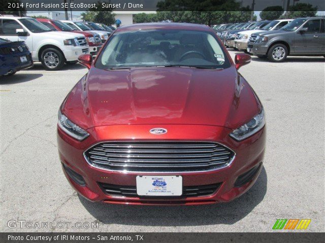 2014 Ford Fusion SE EcoBoost in Sunset