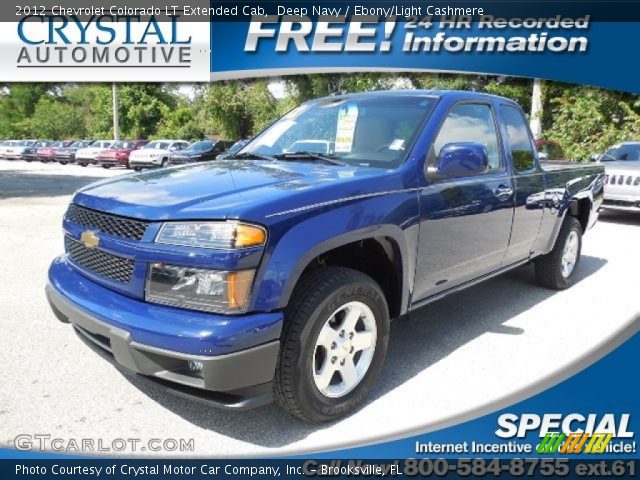 2012 Chevrolet Colorado LT Extended Cab in Deep Navy