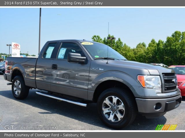 2014 Ford F150 STX SuperCab in Sterling Grey