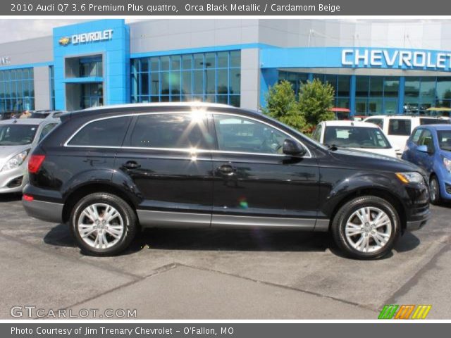 2010 Audi Q7 3.6 Premium Plus quattro in Orca Black Metallic
