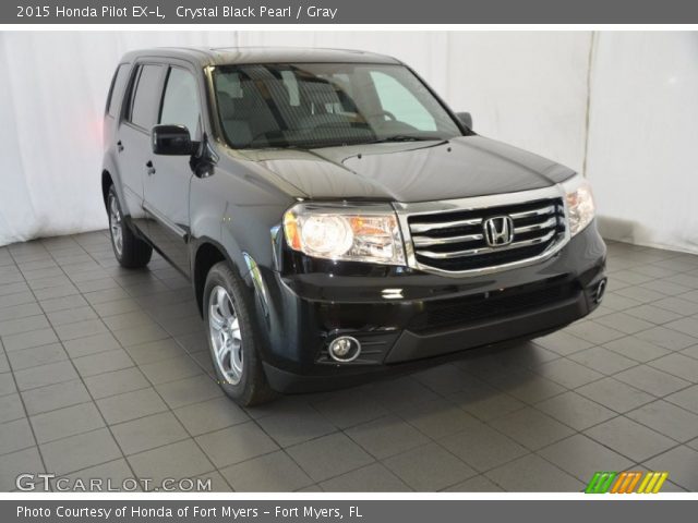 2015 Honda Pilot EX-L in Crystal Black Pearl