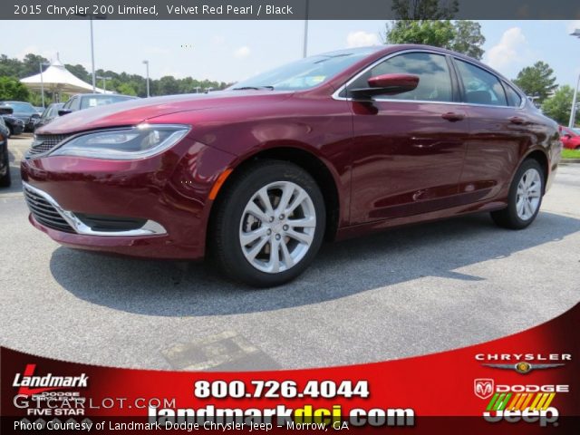 2015 Chrysler 200 Limited in Velvet Red Pearl