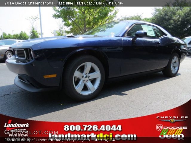 2014 Dodge Challenger SXT in Jazz Blue Pearl Coat