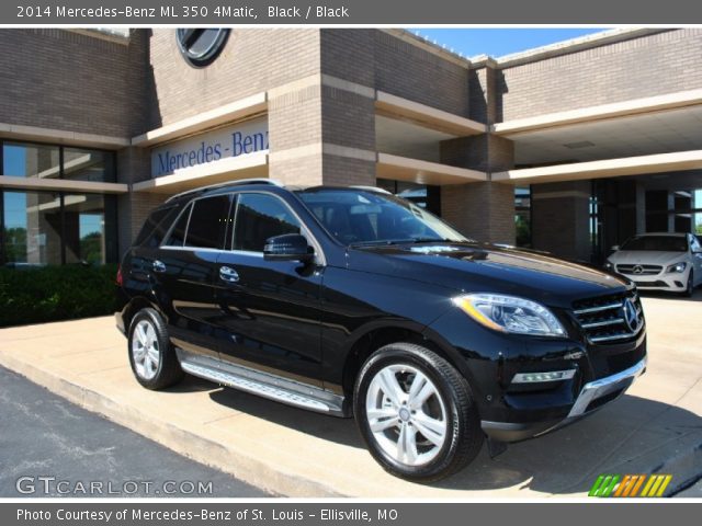 2014 Mercedes-Benz ML 350 4Matic in Black
