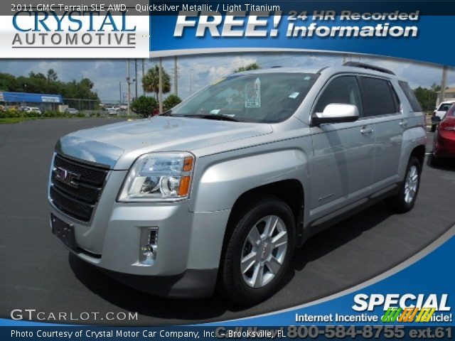 2011 GMC Terrain SLE AWD in Quicksilver Metallic
