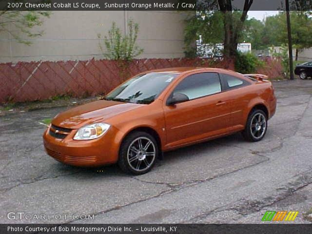 2007 Chevrolet Cobalt LS Coupe in Sunburst Orange Metallic