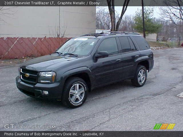 Graphite Metallic 2007 Chevrolet Trailblazer Lt Ebony