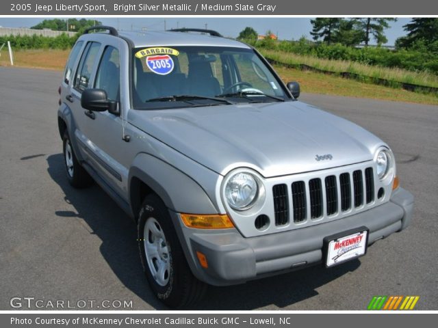 2005 Jeep Liberty Sport in Bright Silver Metallic