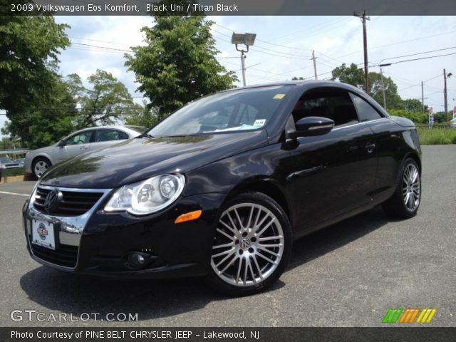 2009 Volkswagen Eos Komfort in Black Uni