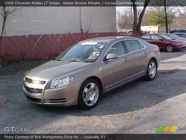 2008 Chevrolet Malibu LT Sedan in Amber Bronze Metallic