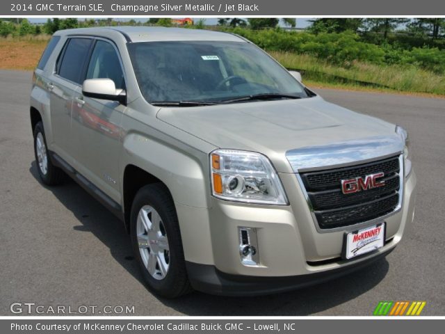 2014 GMC Terrain SLE in Champagne Silver Metallic
