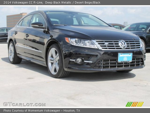 2014 Volkswagen CC R-Line in Deep Black Metallic