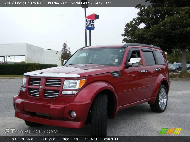 2007 Dodge Nitro R/T in Inferno Red Crystal Pearl
