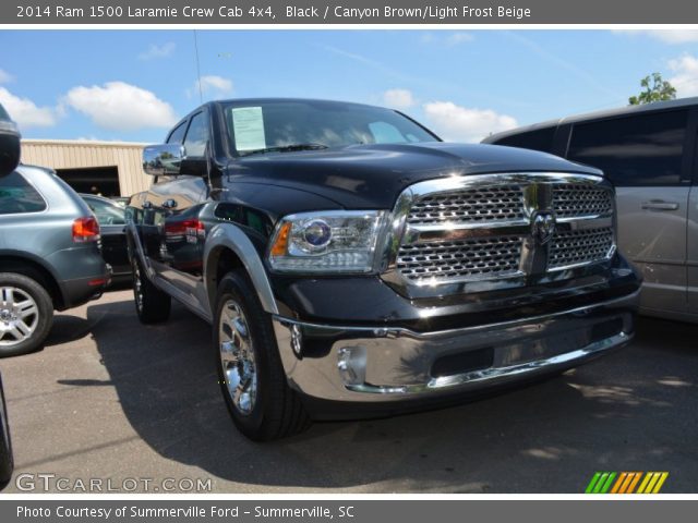 2014 Ram 1500 Laramie Crew Cab 4x4 in Black
