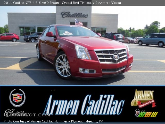 2011 Cadillac CTS 4 3.6 AWD Sedan in Crystal Red Tintcoat