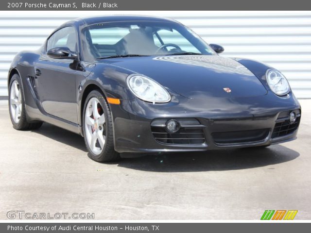 2007 Porsche Cayman S in Black