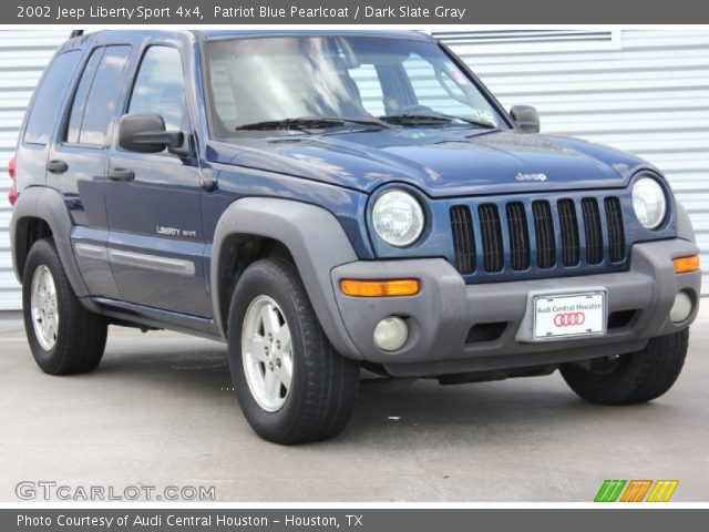 2002 Jeep Liberty Sport 4x4 in Patriot Blue Pearlcoat