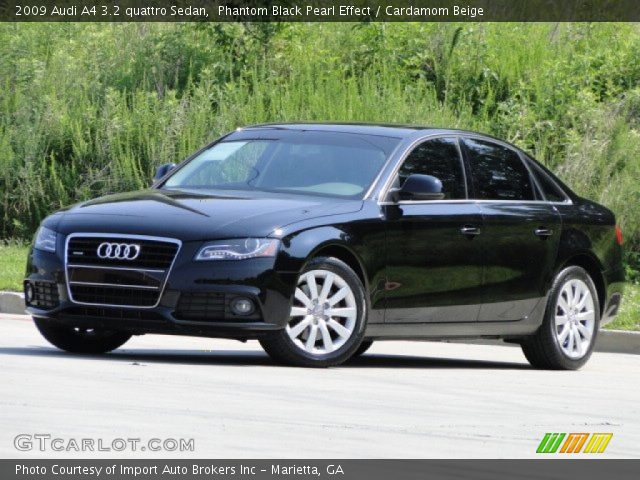 2009 Audi A4 3.2 quattro Sedan in Phantom Black Pearl Effect
