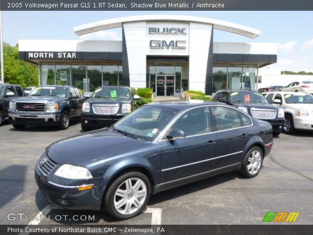 2005 Volkswagen Passat GLS 1.8T Sedan in Shadow Blue Metallic