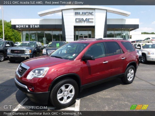 2011 GMC Acadia SLE AWD in Red Jewel Tintcoat