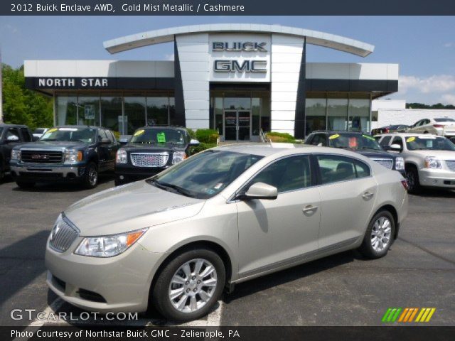 2012 Buick Enclave AWD in Gold Mist Metallic