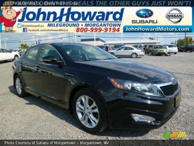 2013 Kia Optima EX in Ebony Black