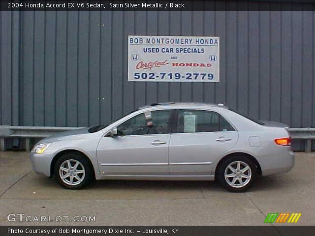 2004 Honda Accord EX V6 Sedan in Satin Silver Metallic