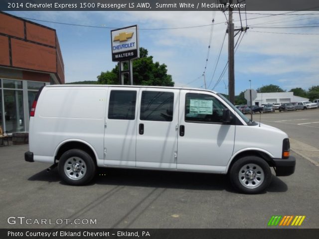 2014 Chevrolet Express 1500 Passenger LS AWD in Summit White