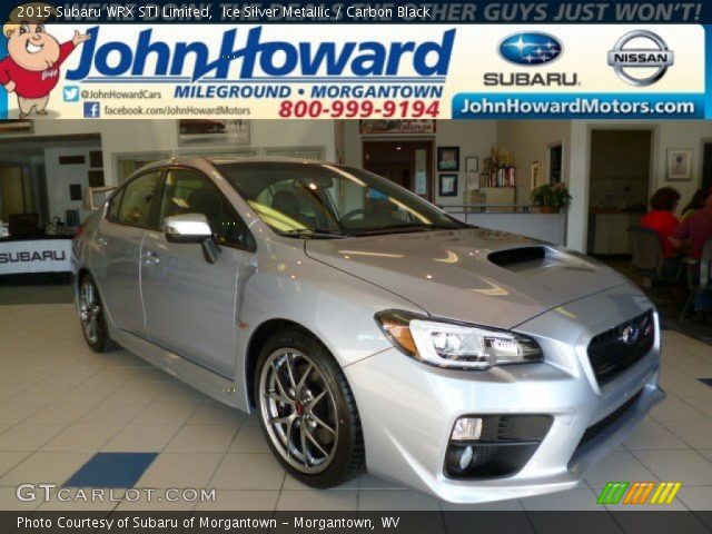 2015 Subaru WRX STI Limited in Ice Silver Metallic
