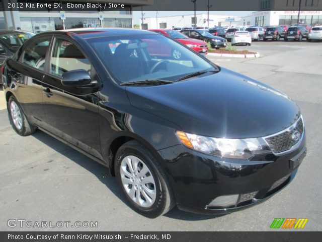 2012 Kia Forte EX in Ebony Black